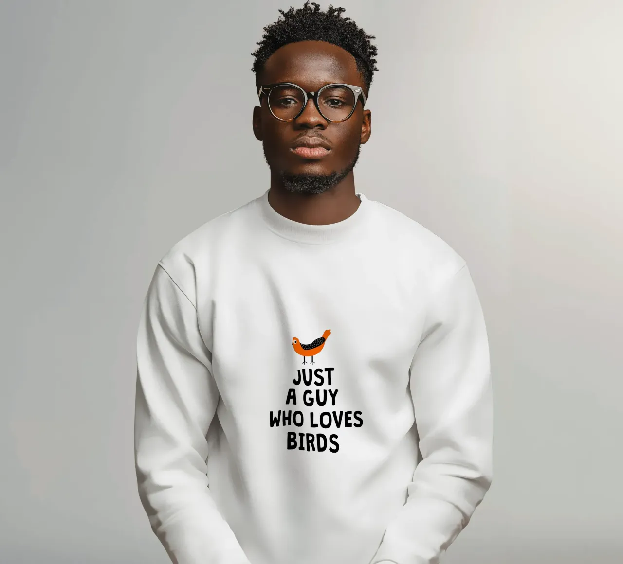 Just a guy who loves birds felpa da happieeagle