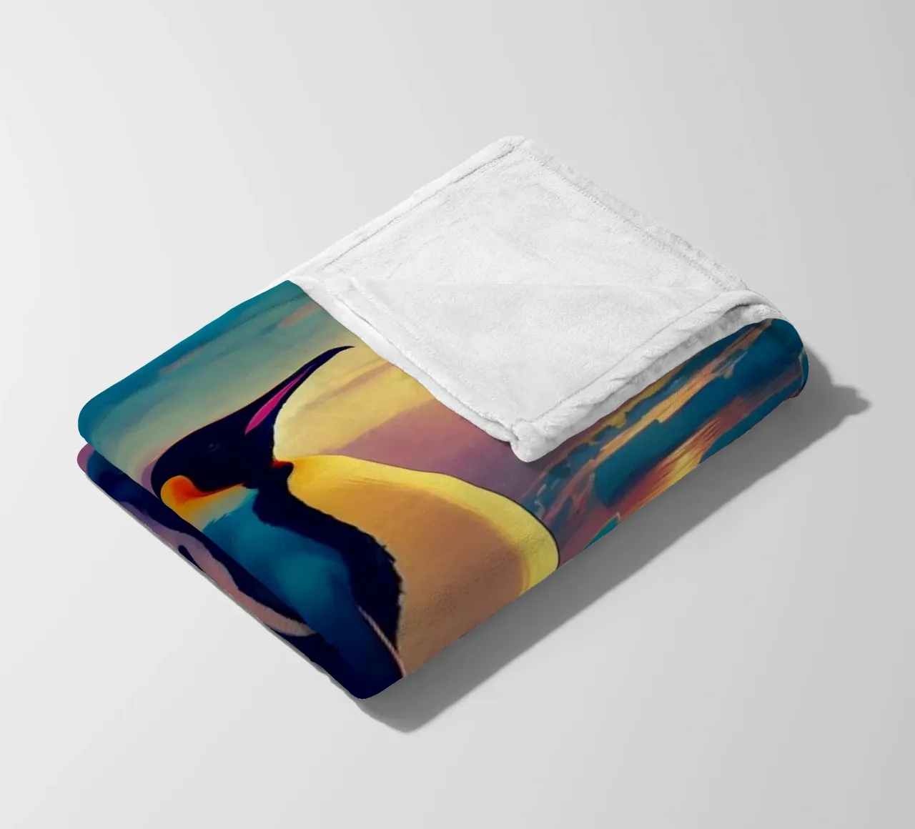 MANCHOT coperta in pile da RUBIANT ART
