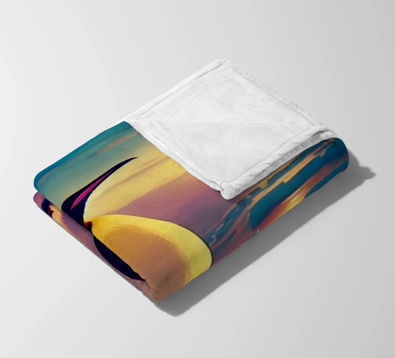 MANCHOT coperta in pile da RUBIANT ART