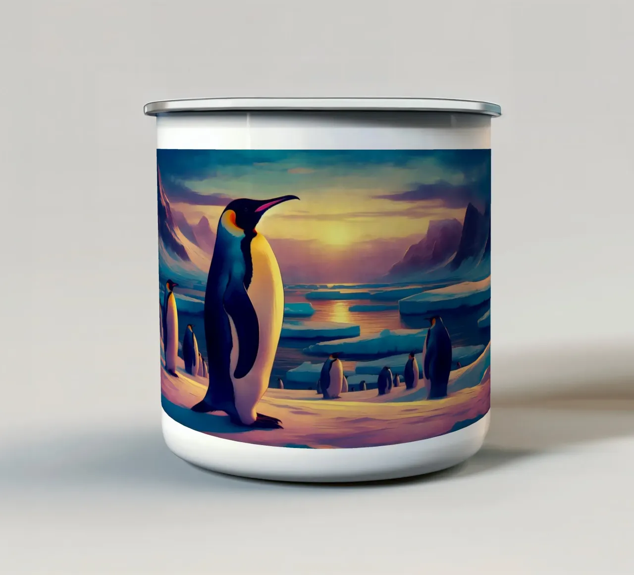 MANCHOT tazza in smalto da RUBIANT ART