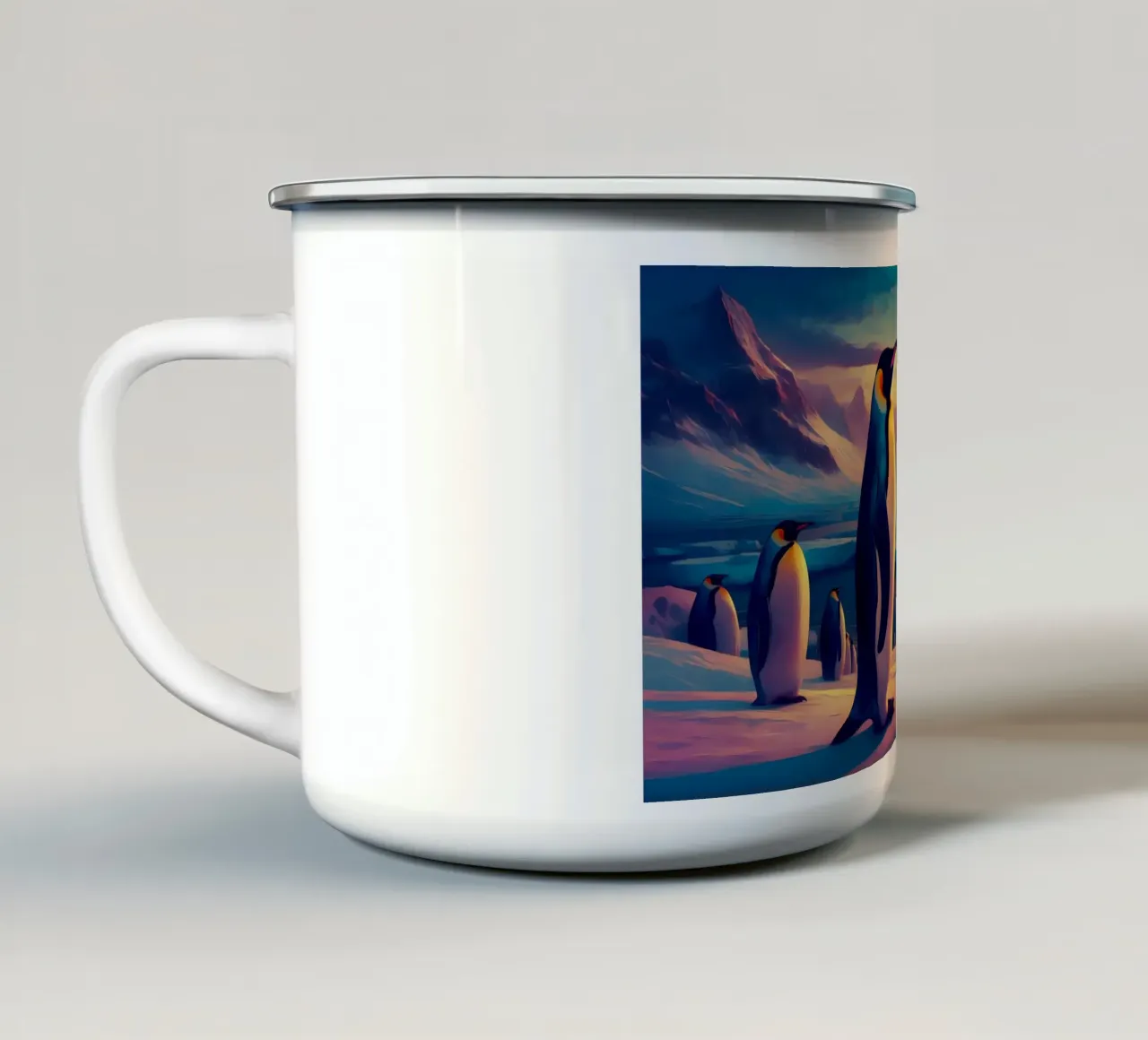 MANCHOT tazza in smalto da RUBIANT ART