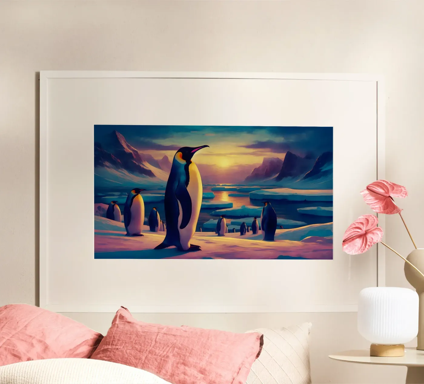 MANCHOT poster da RUBIANT ART