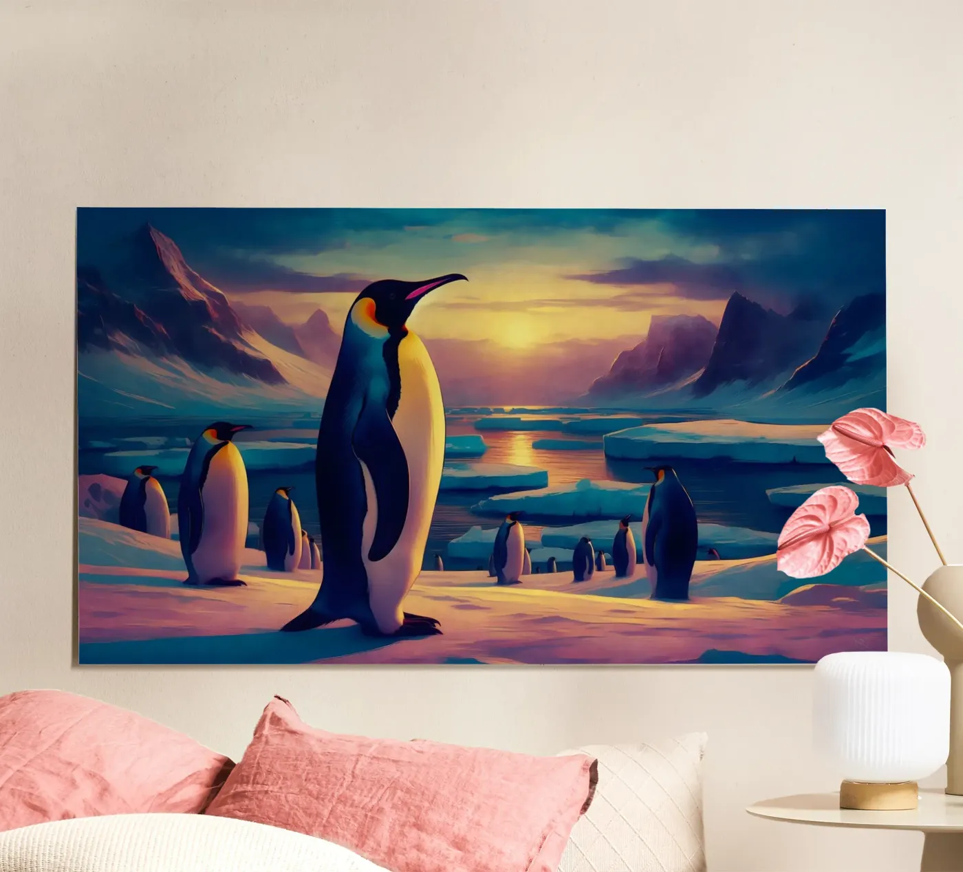 MANCHOT poster van RUBIANT ART