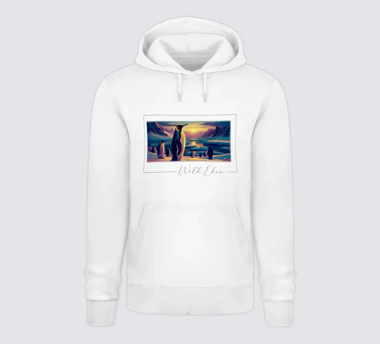 MANCHOT felpa con cappuccio da RUBIANT ART