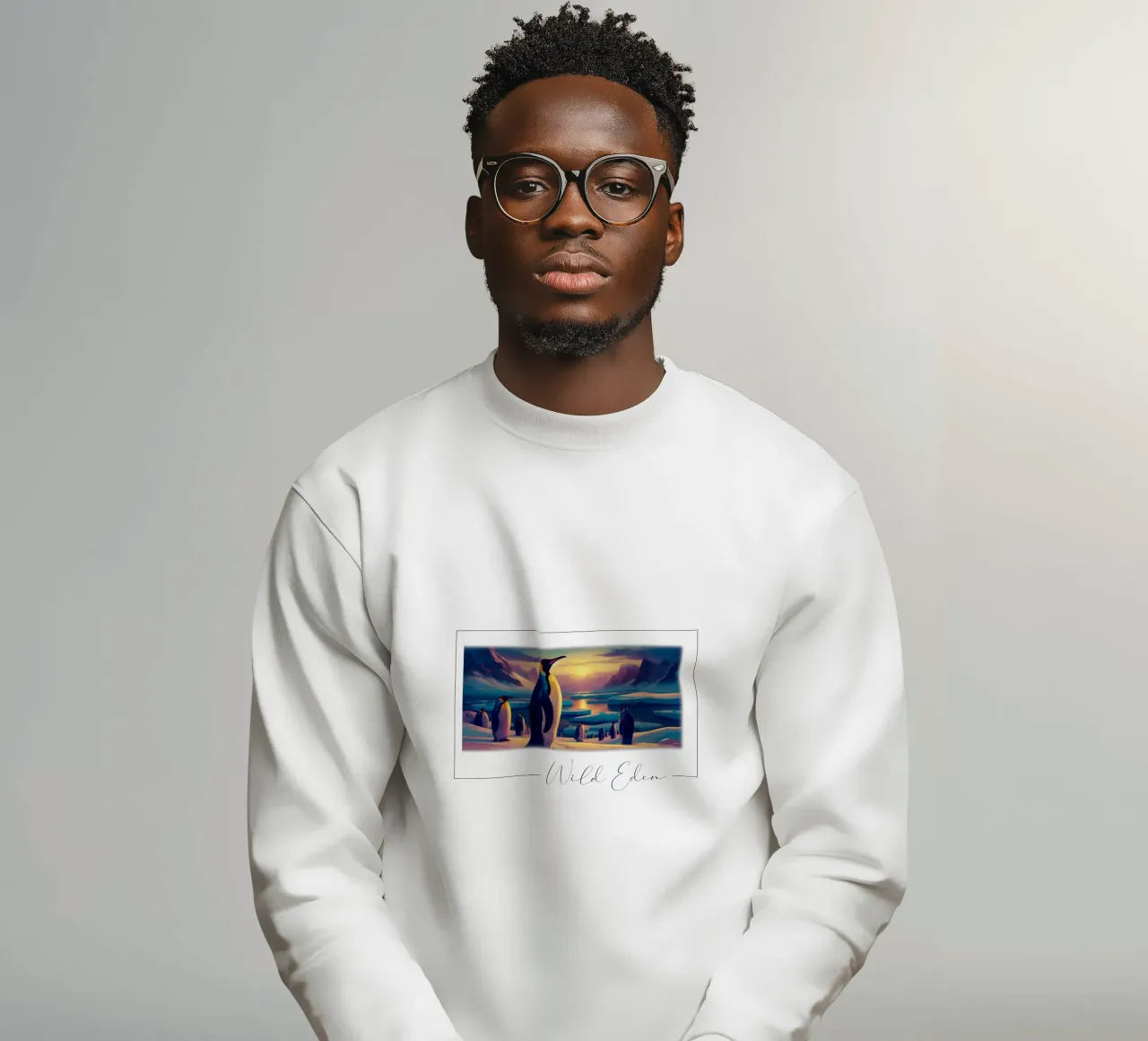 MANCHOT Sweatshirt von RUBIANT ART
