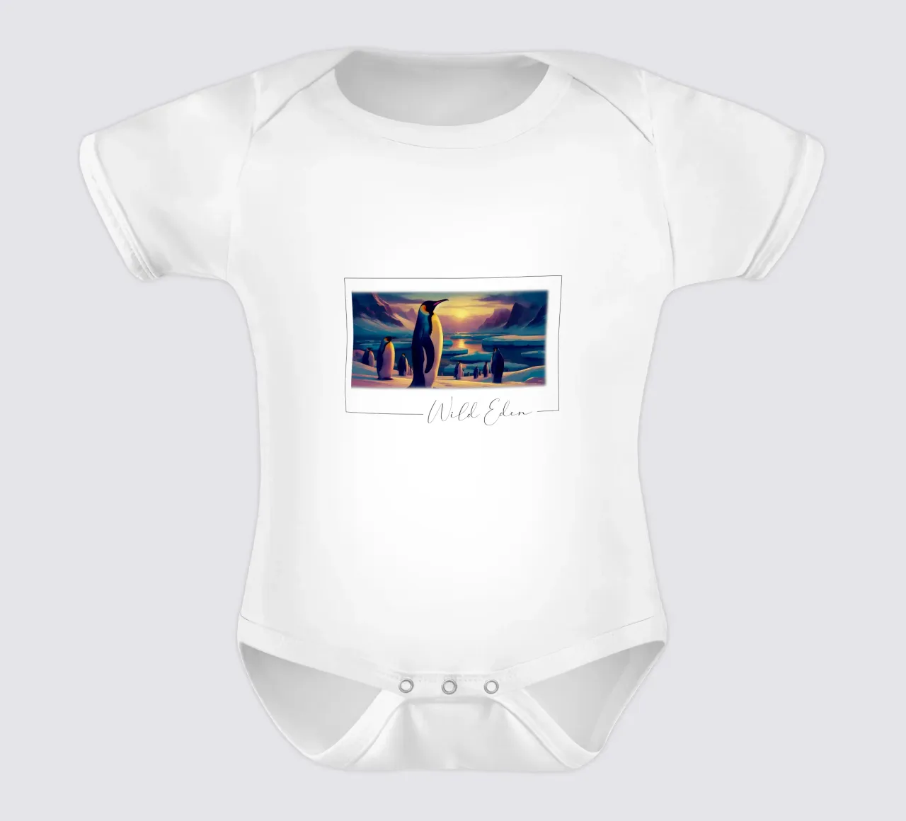 MANCHOT body neonato maniche corte da RUBIANT ART