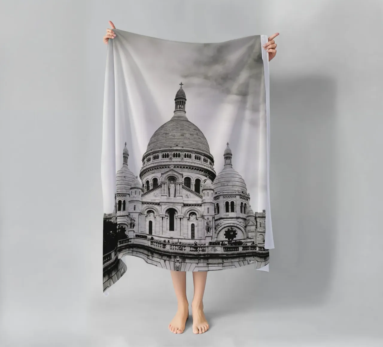 Sublimità sacra: Sacré-Cœur telo mare da Anja Hebrank Photography
