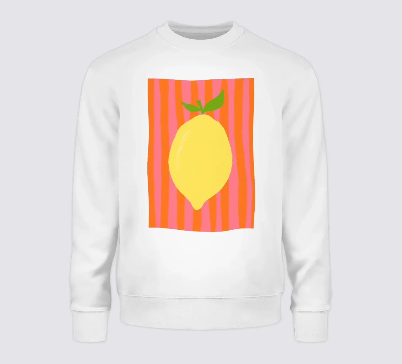 Zitrone pink gestreift Sweatshirt von Studio Dolci