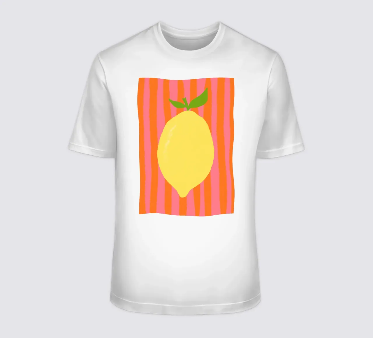 Zitrone pink gestreift t-shirt da Studio Dolci