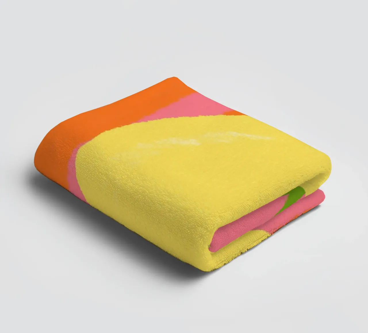 Zitrone pink gestreift asciugamano da bagno da Studio Dolci