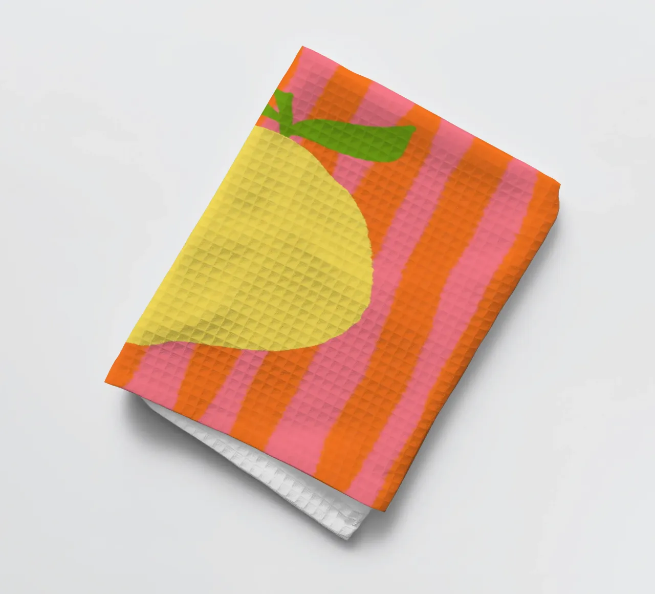 Zitrone pink gestreift torchon de Studio Dolci