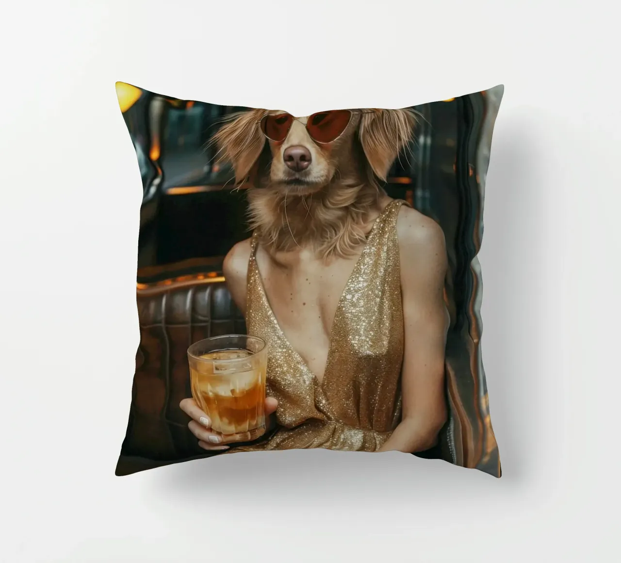 Chloé-Madison cuscino da Affiches Chien Originales – Dogland