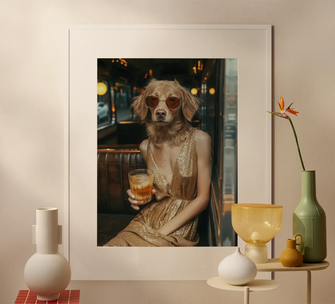 Chloé-Madison poster da Affiches Chien Originales – Dogland
