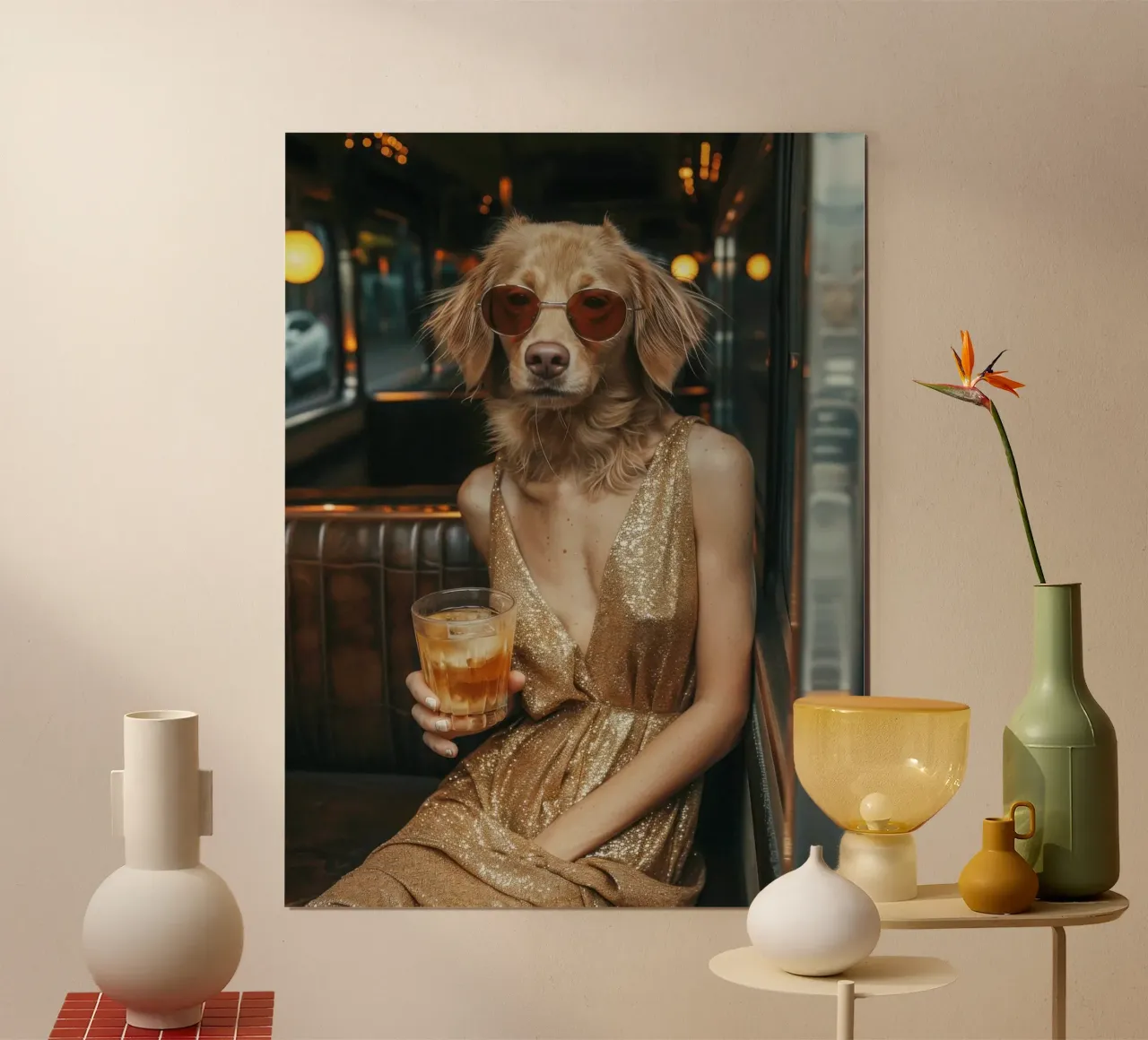 Chloé-Madison poster da Affiches Chien Originales – Dogland