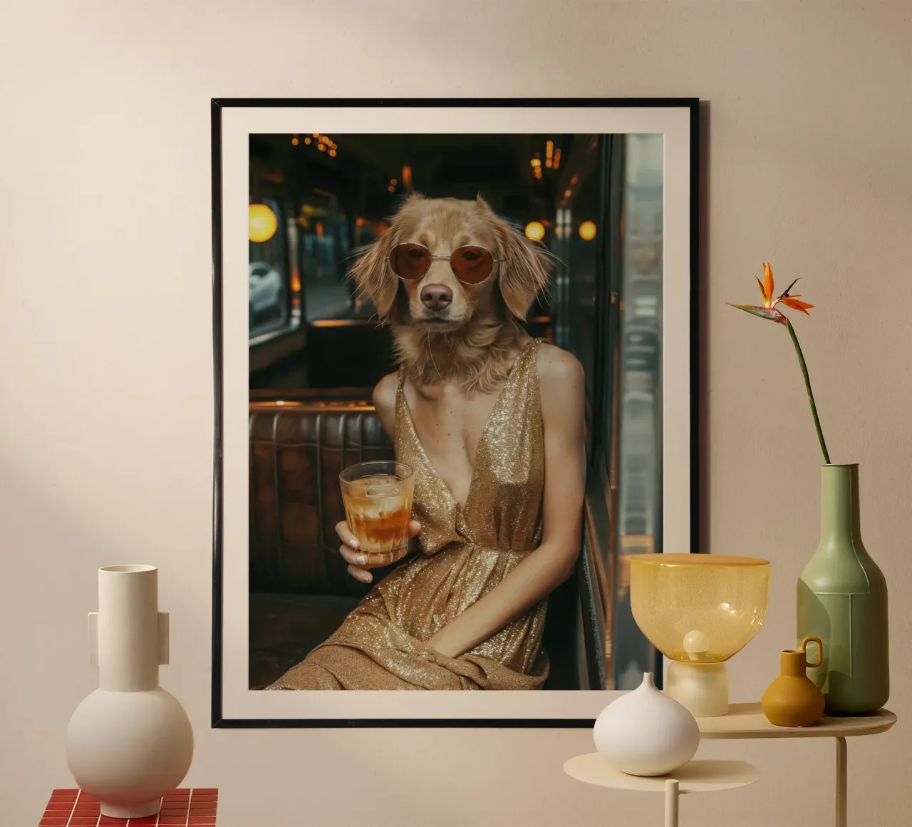 Chloé-Madison poster da Affiches Chien Originales – Dogland