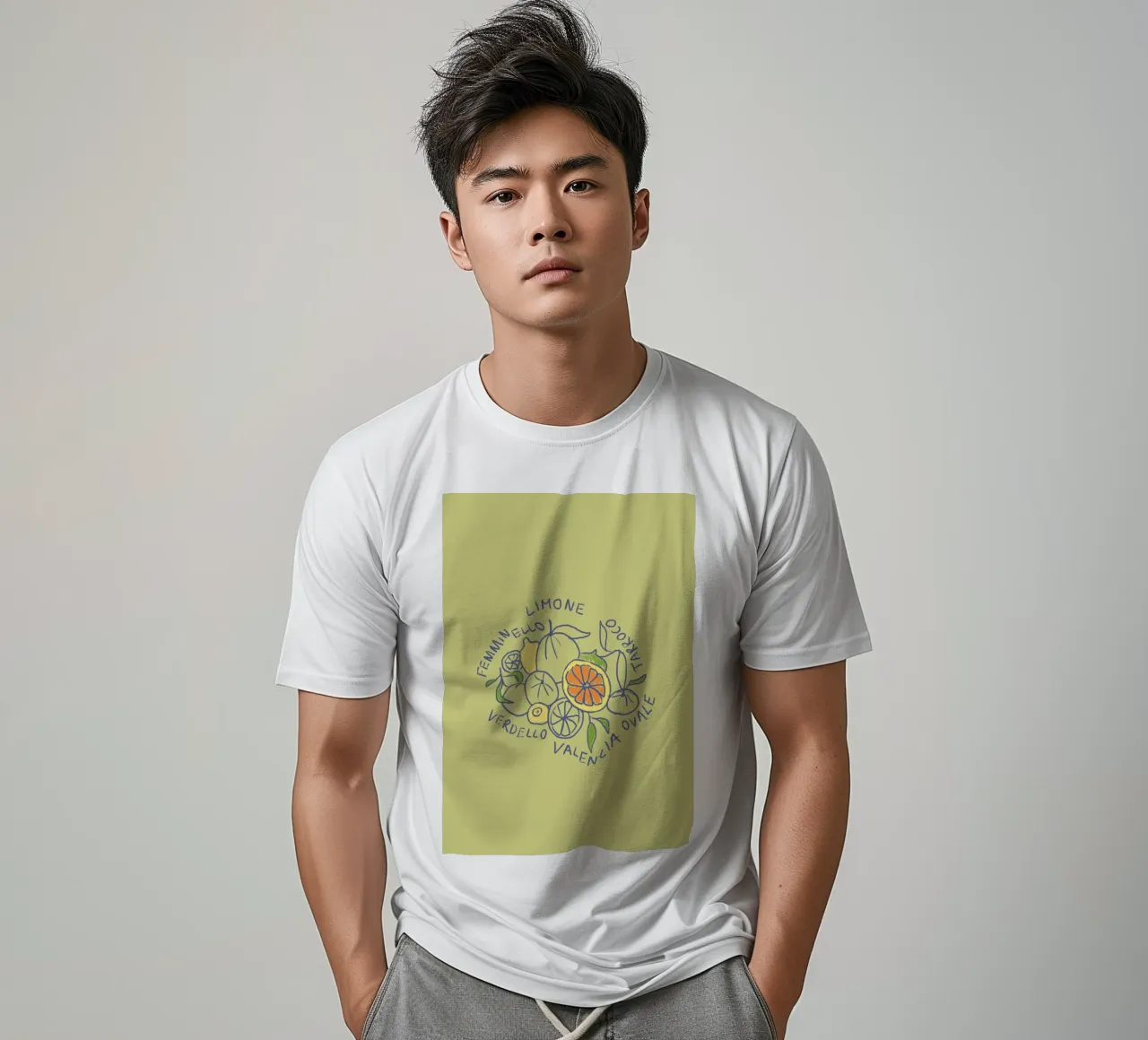 Limone - Zitrone & Orange t-shirt by Studio Dolci