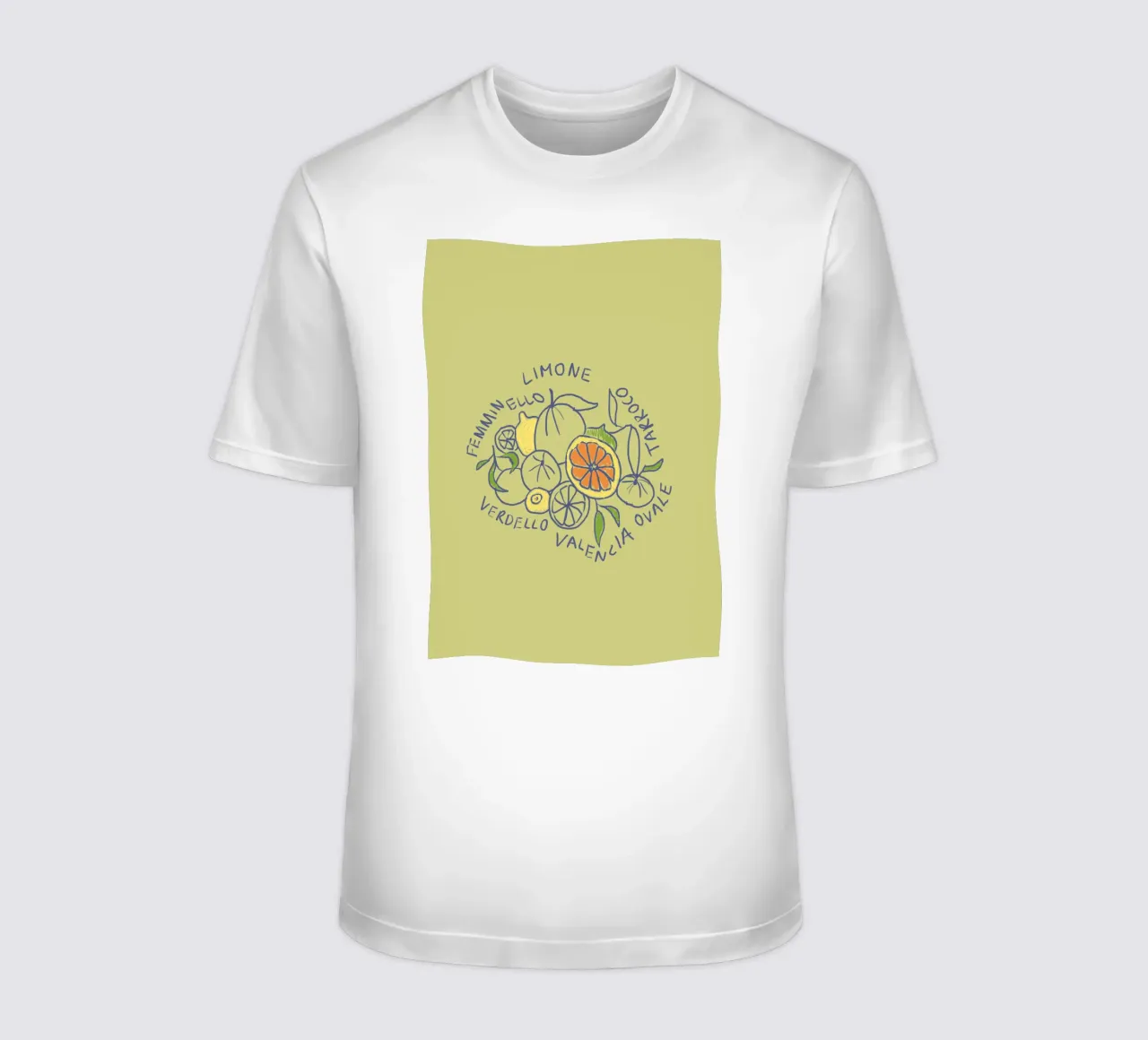 Limone - Zitrone & Orange t-shirt by Studio Dolci