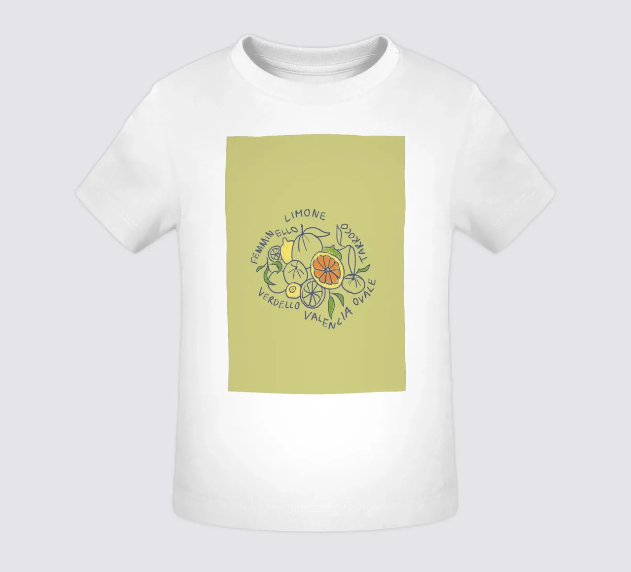 Limone - Zitrone & Orange camiseta de bebé de Studio Dolci