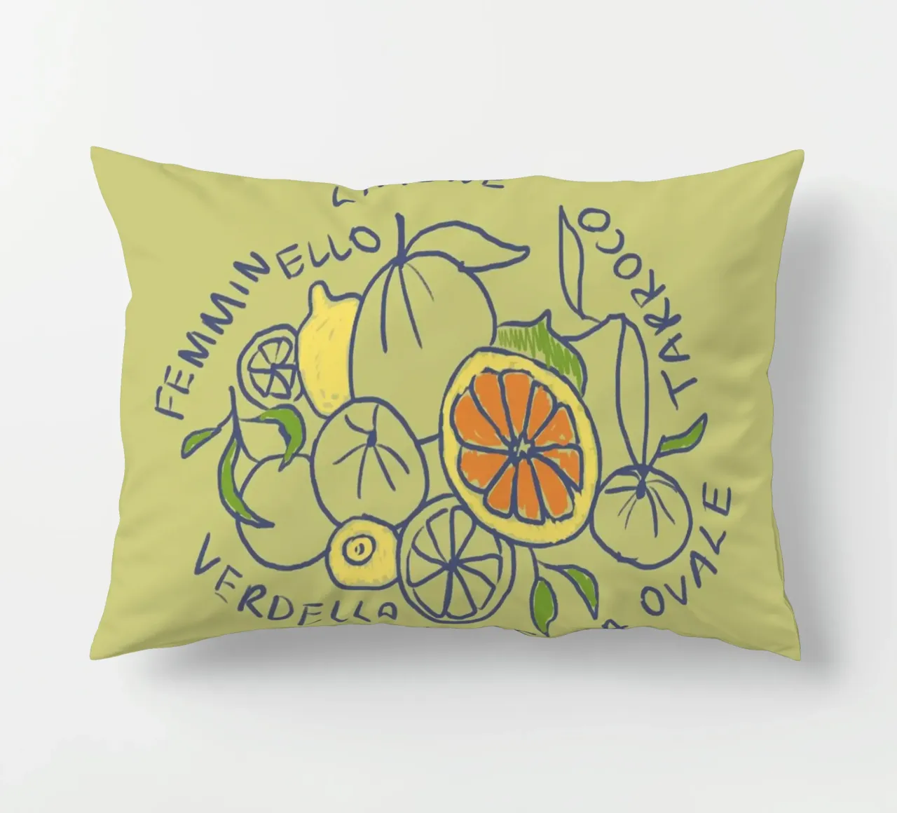 Limone - Zitrone & Orange cuscino da Studio Dolci