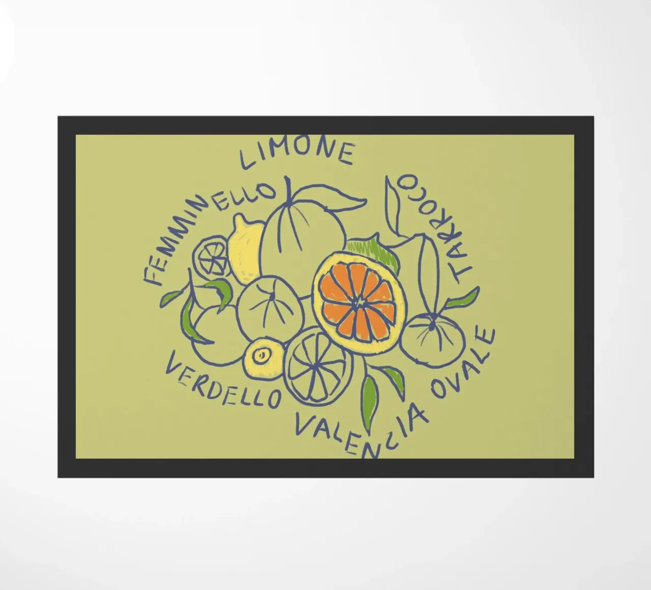 Limone - Zitrone & Orange zerbino da Studio Dolci