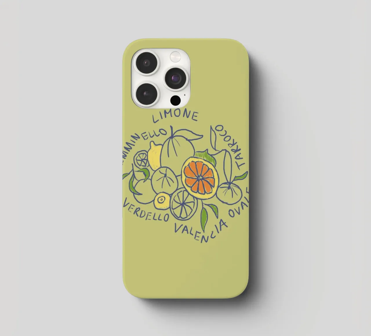 Limone - Zitrone & Orange cover iphone da Studio Dolci