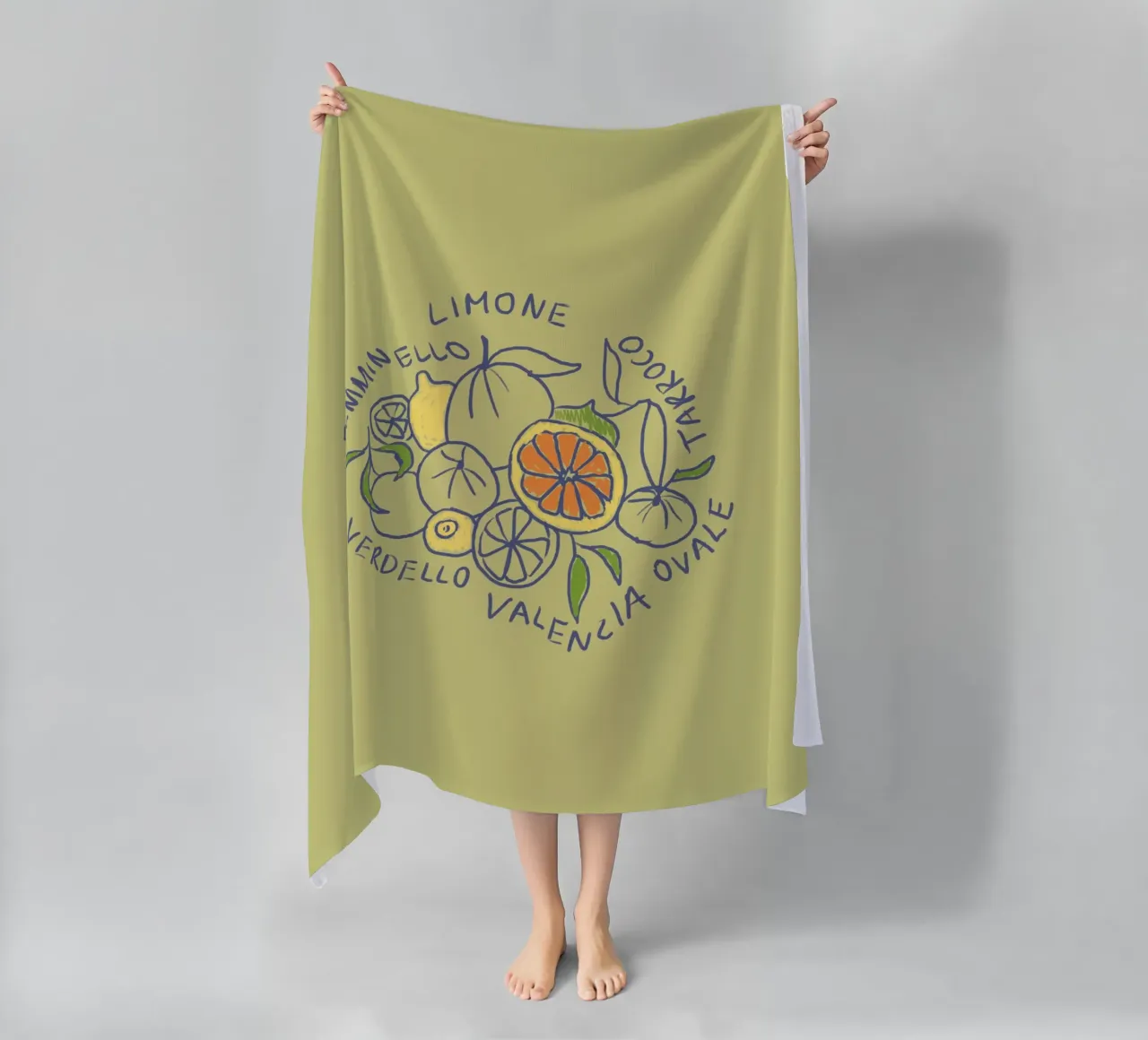 Limone - Zitrone & Orange telo mare da Studio Dolci