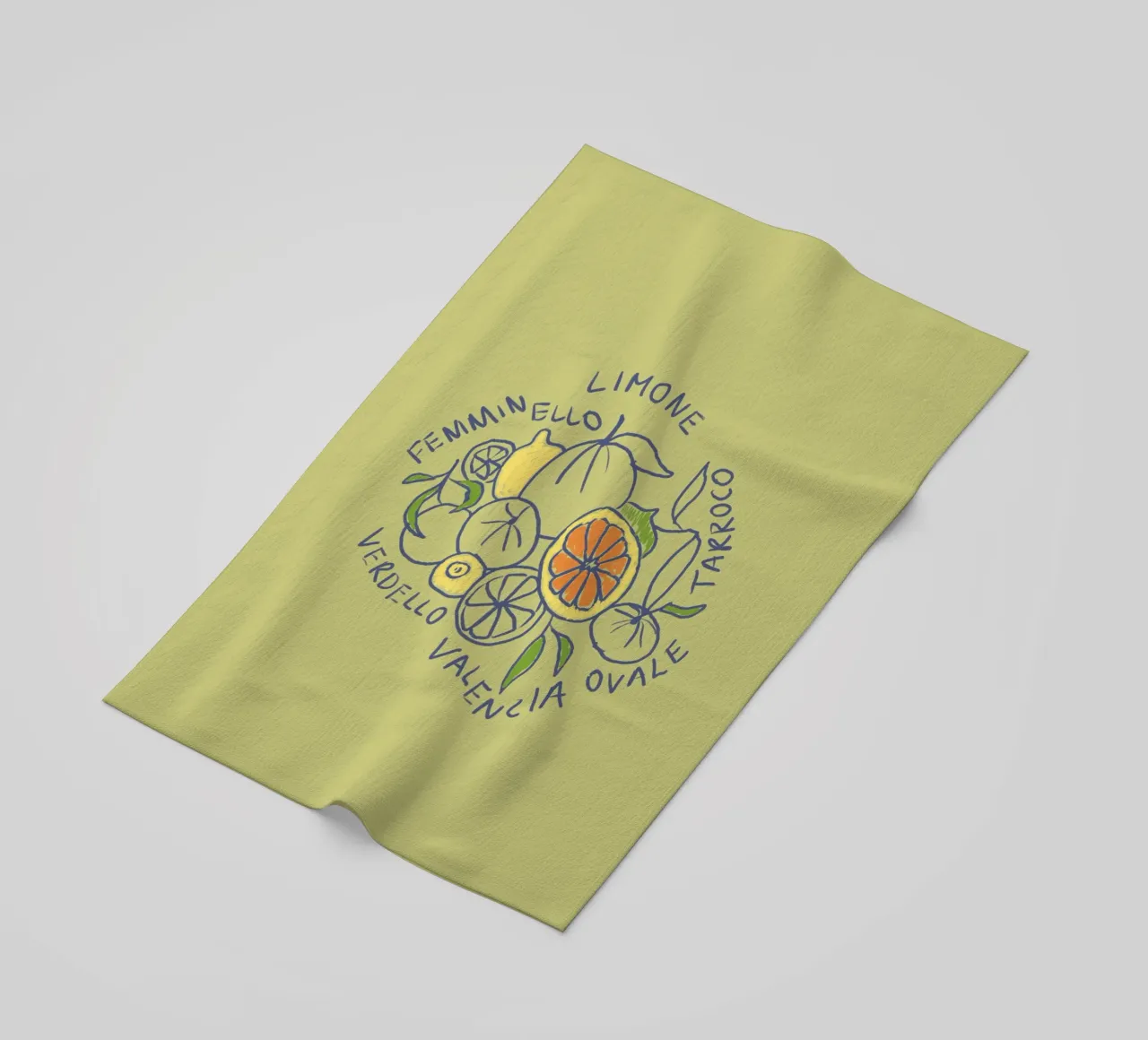 Limone - Zitrone & Orange telo mare da Studio Dolci