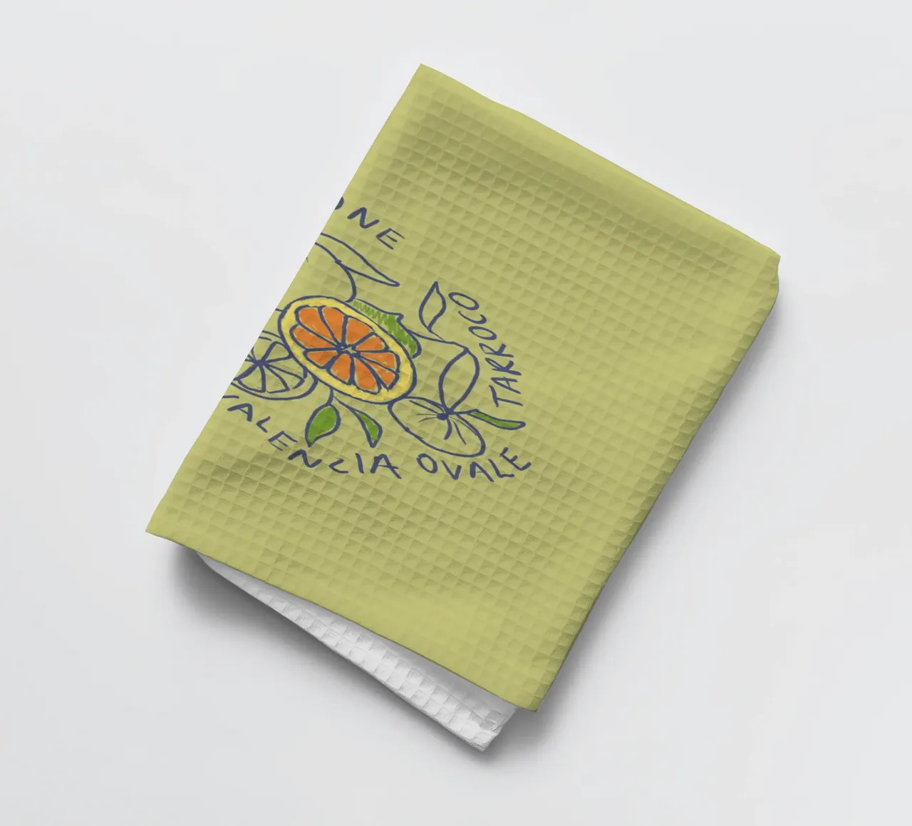 Limone - Zitrone & Orange canovaccio da cucina da Studio Dolci