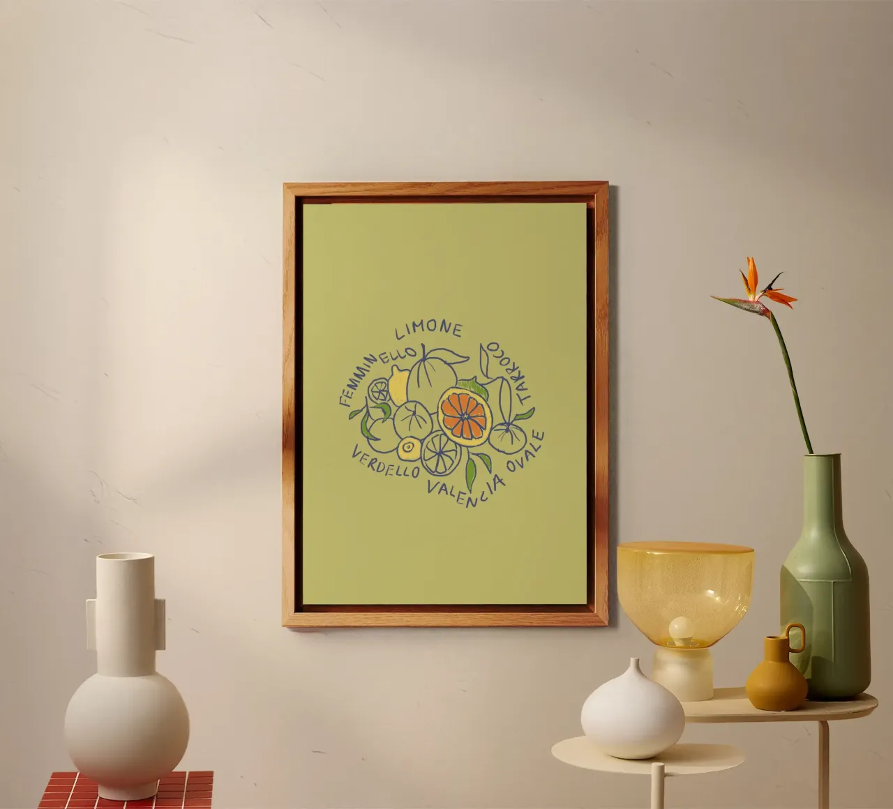 Limone - Zitrone & Orange alluminio dibond da Studio Dolci