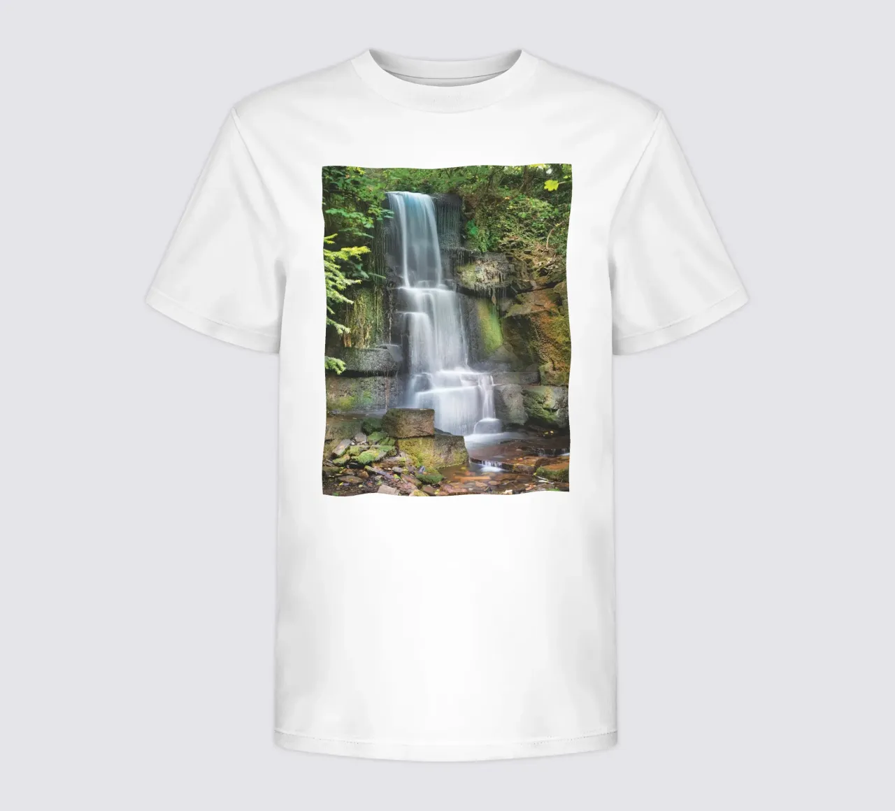 Harmby Yorkshire watervallen kinder t-shirt van Dave Hare Photography