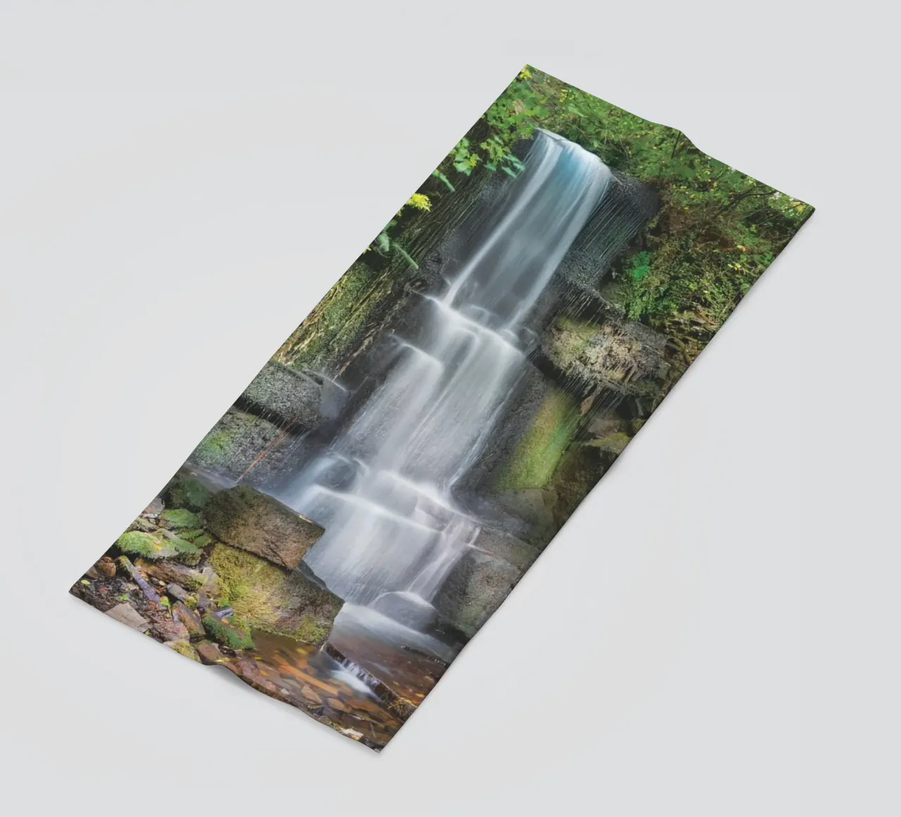 Cascate dello Yorkshire telo mare da Dave Hare Photography