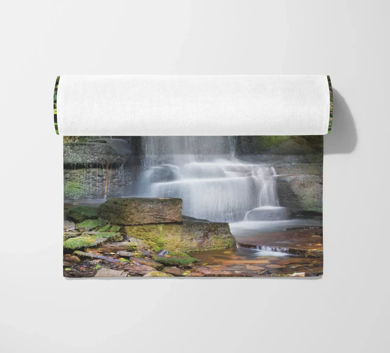 Cascate dello Yorkshire telo mare da Dave Hare Photography