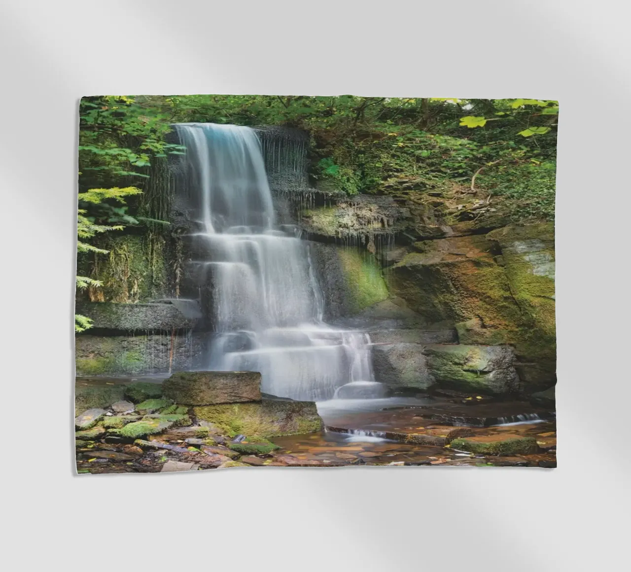 Cascate dello Yorkshire telo mare da Dave Hare Photography