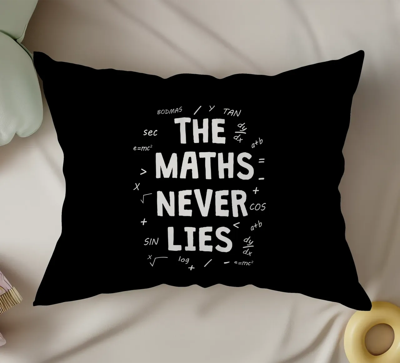 The maths never lies cuscino da happieeagle