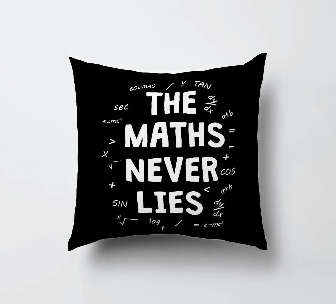 The maths never lies cuscino da happieeagle