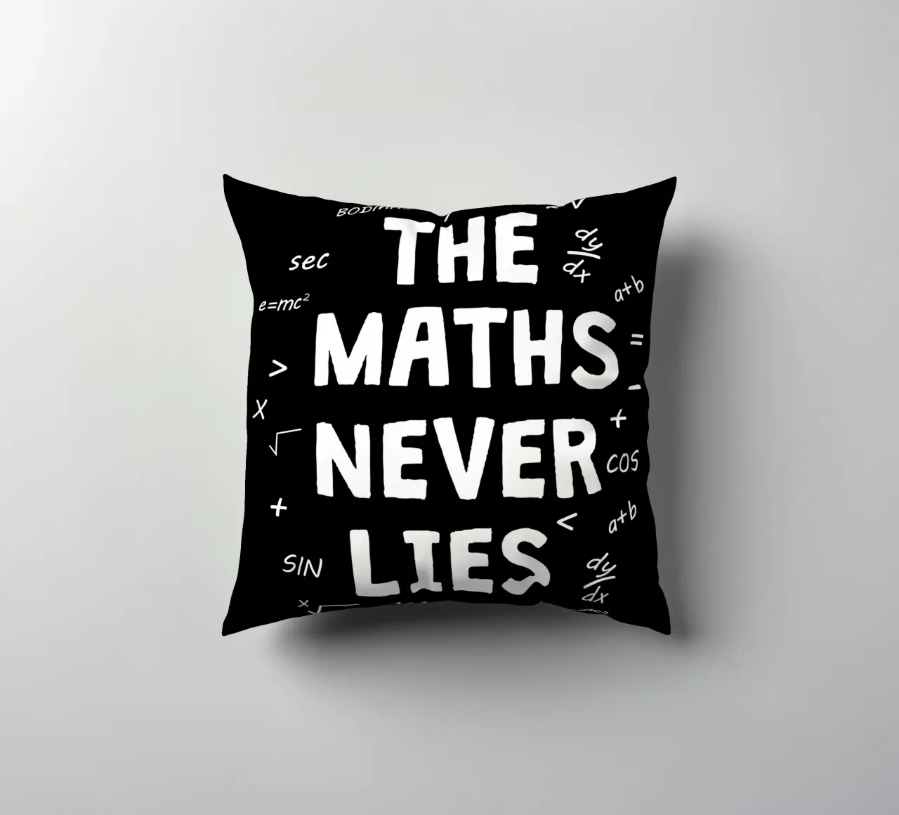 The maths never lies cuscino da happieeagle