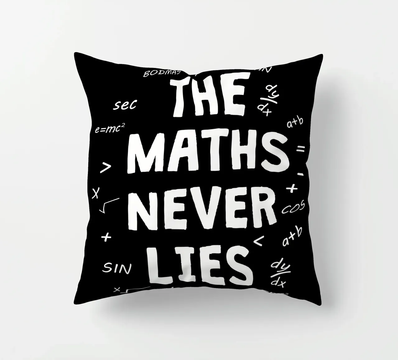The maths never lies cuscino da happieeagle