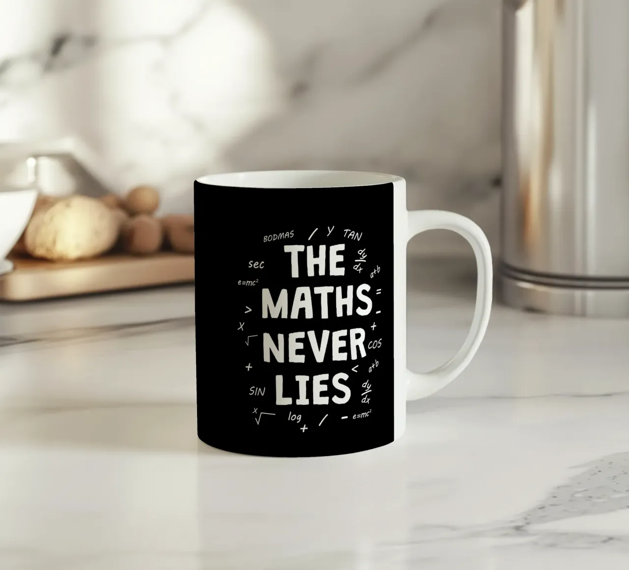 The maths never lies tazza in ceramica da happieeagle