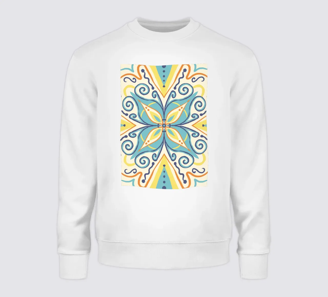 Mandala türkis felpa da Studio Dolci