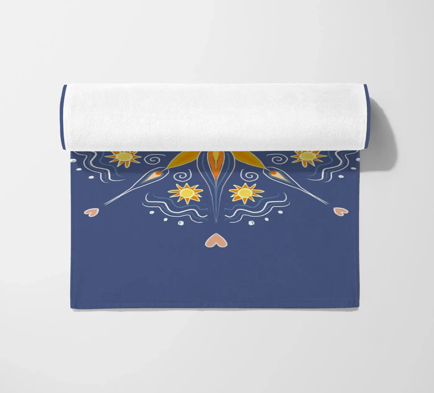 Mandala blau telo mare da Studio Dolci