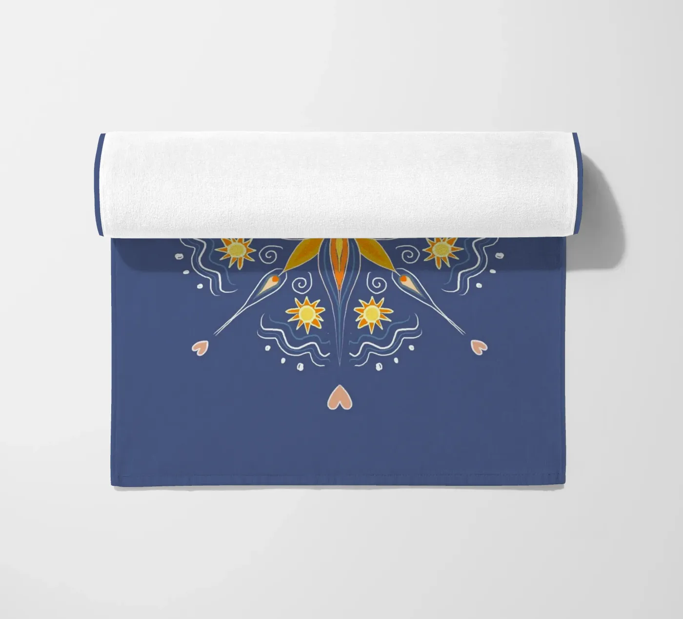 Mandala blau telo mare da Studio Dolci
