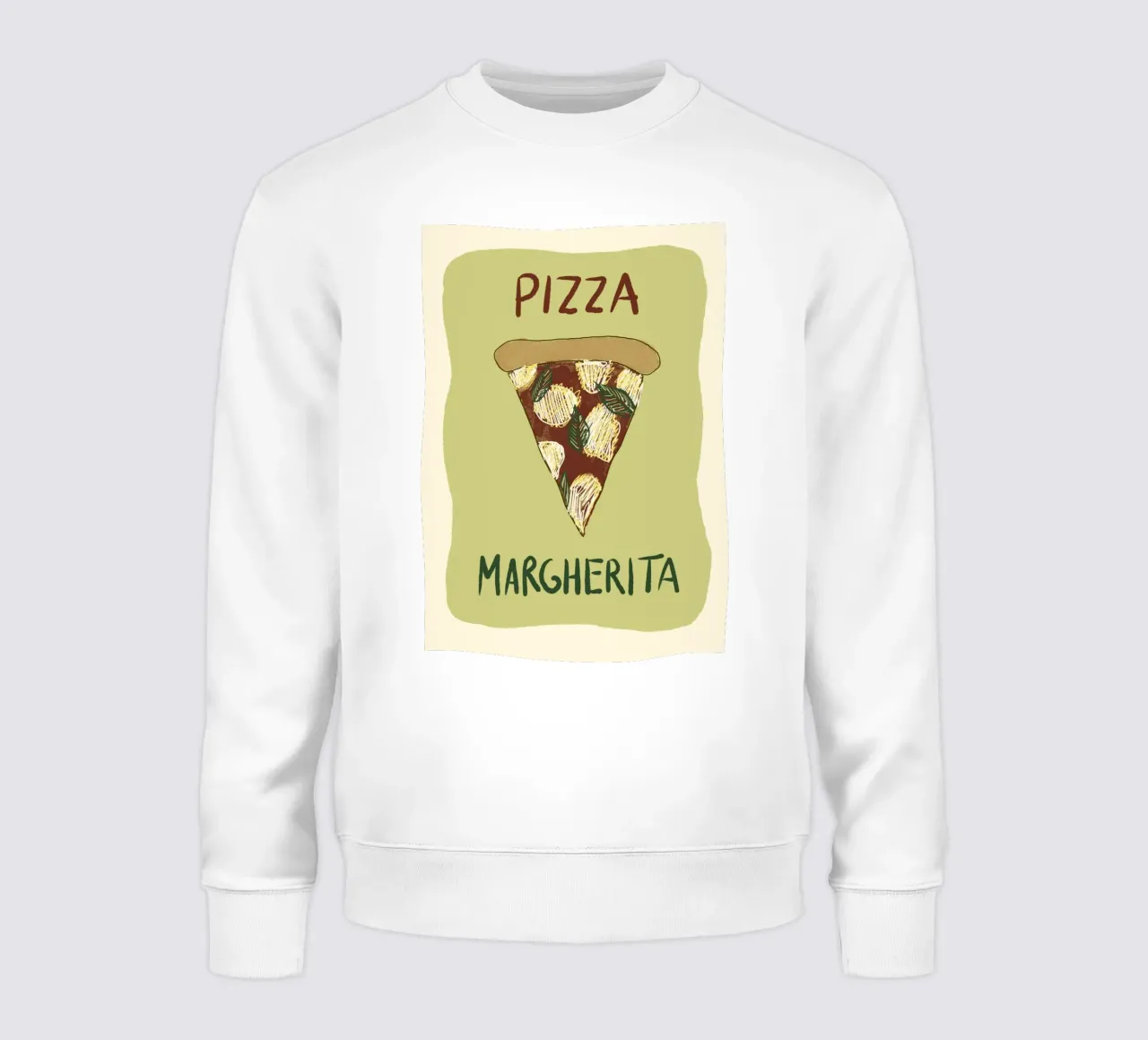 Pizza Margherita felpa da Studio Dolci