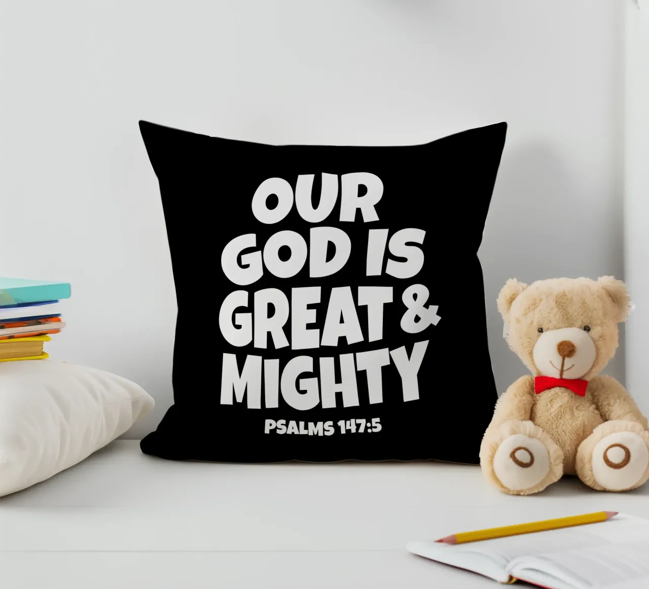 Our God is great and mighty cuscino da happieeagle
