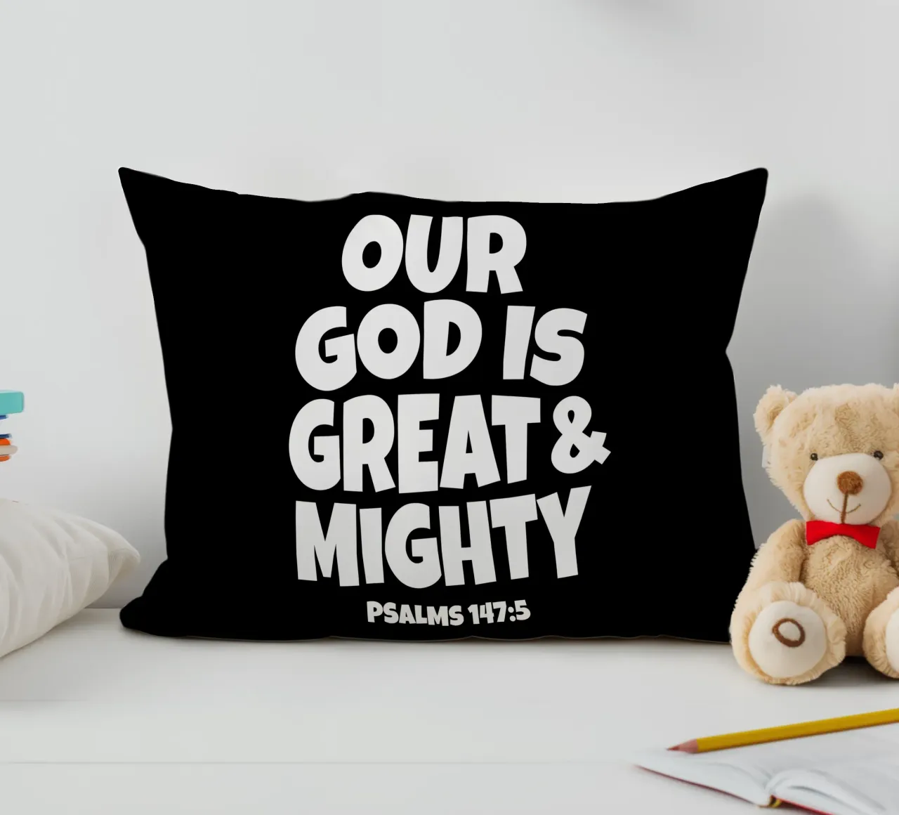 Our God is great and mighty cuscino da happieeagle