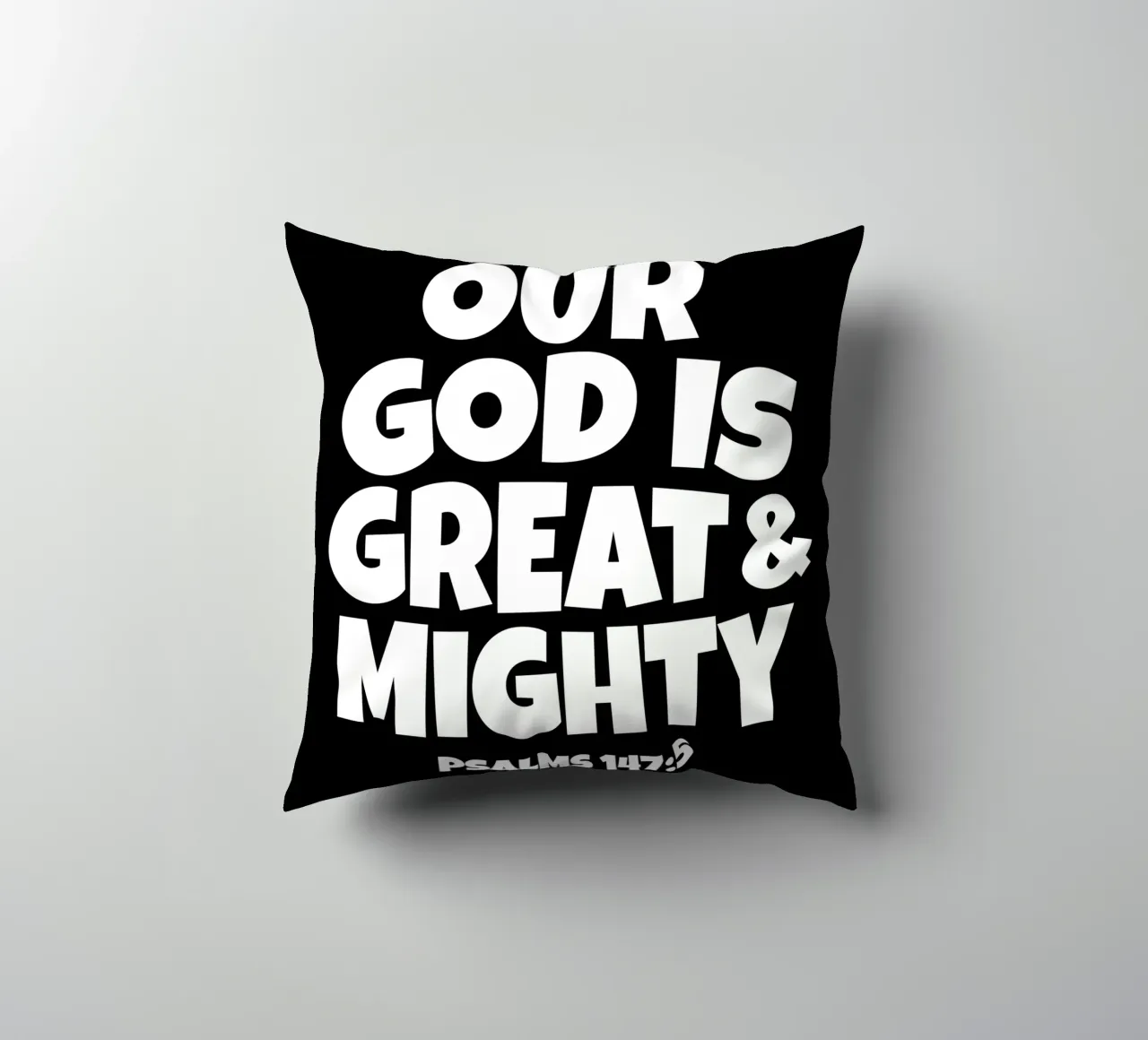 Our God is great and mighty cuscino da happieeagle