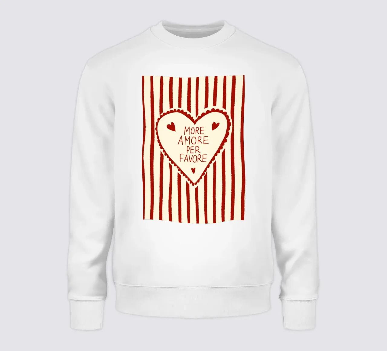 More Amore per favore felpa da Studio Dolci