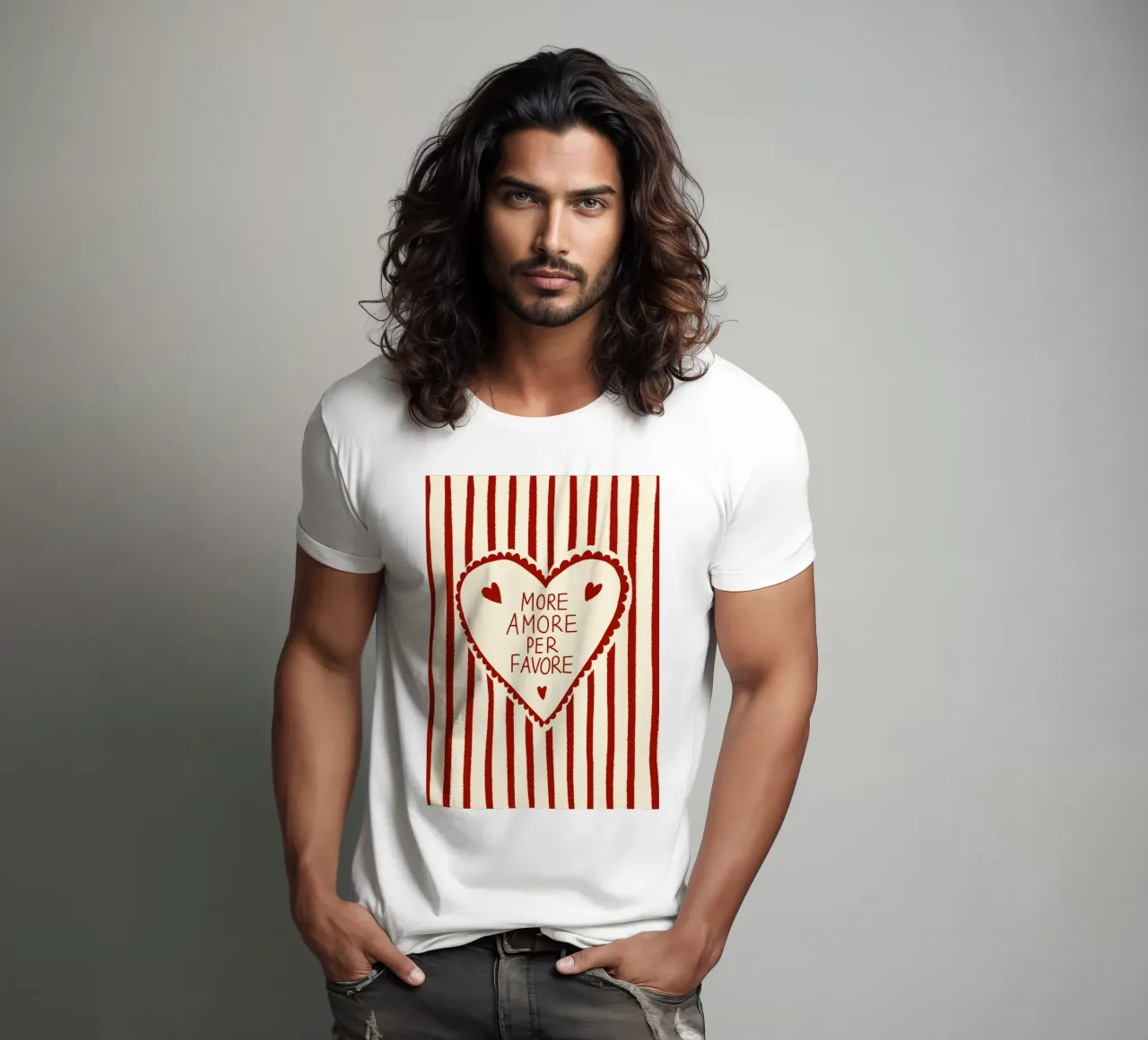 More Amore per favore t-shirt da Studio Dolci