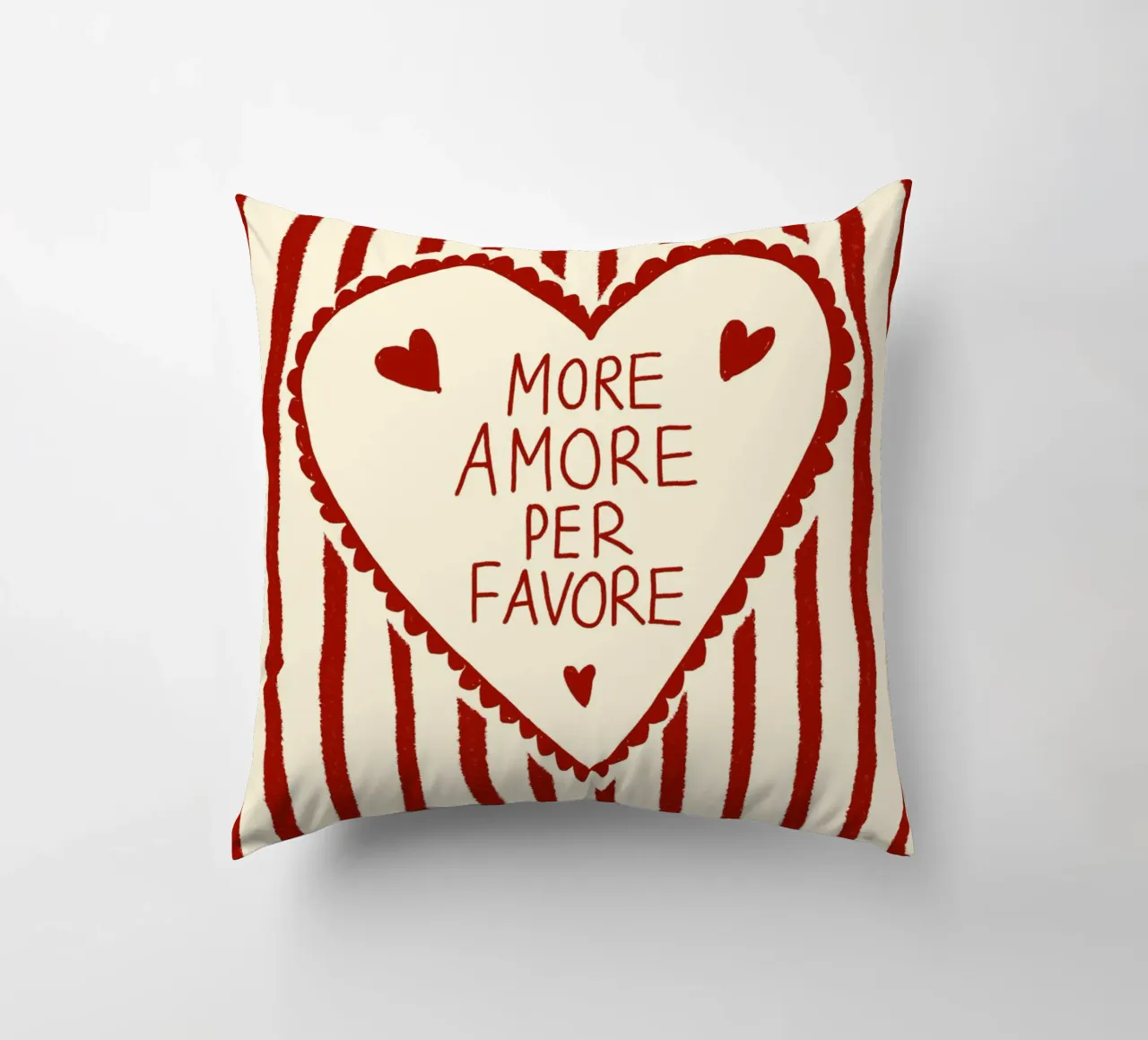 More Amore per favore cuscino da Studio Dolci
