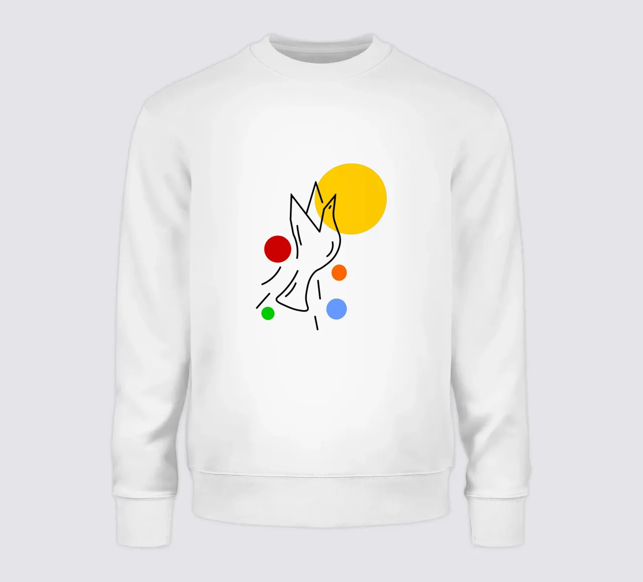 Bird in flight felpa da happieeagle