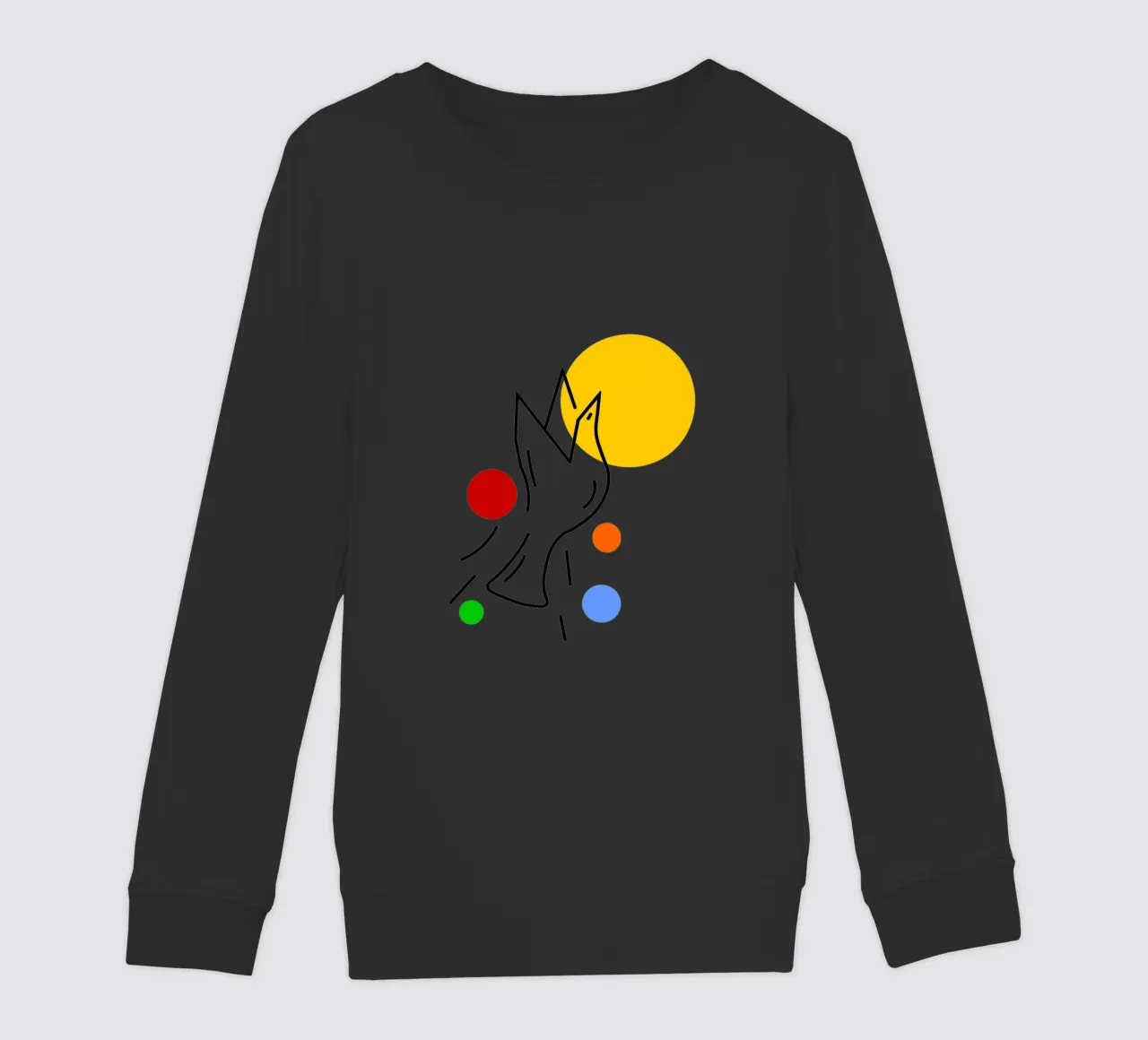 Bird in flight felpa bambino da happieeagle